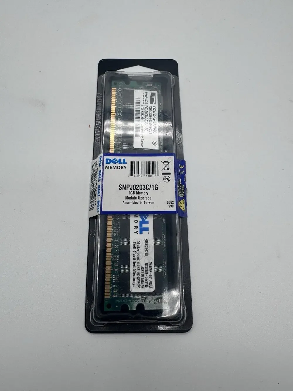 Dell SNPJ0203C/1G 1GB Memory Module/RAM Upgrade DDR 400MHZ PC3200